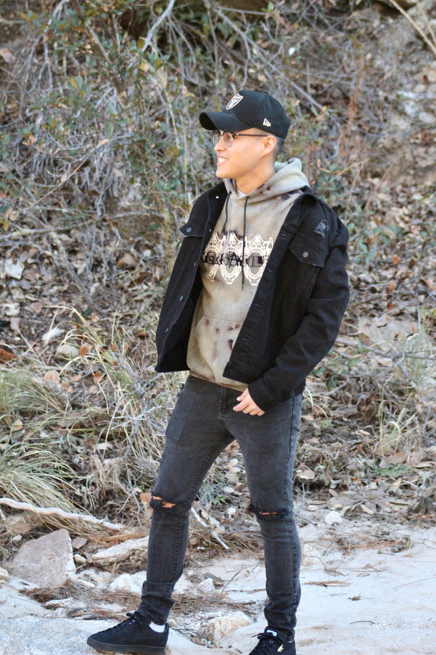 “Extinct” Dyed Hoodie